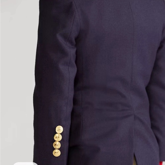 NWT Polo Ralph Lauren Boy's Wool Navy Blue Blazer Size 4T- Made In Italy - Picture 11 of 11